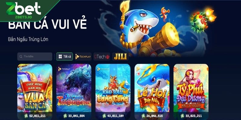 Sơ lược về trò chơi bắn cá ZBET