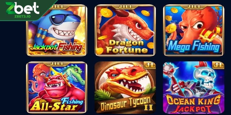 TOP những tựa game bắn cá hấp dẫn nhất